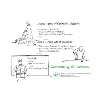 Pielęgnacja zieleni | "Posesje z pasja"